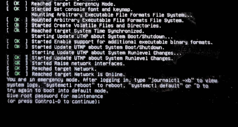 Featured image of post Welcome to emergency mode on Ubuntu 16.04，無法正確 mount 硬碟