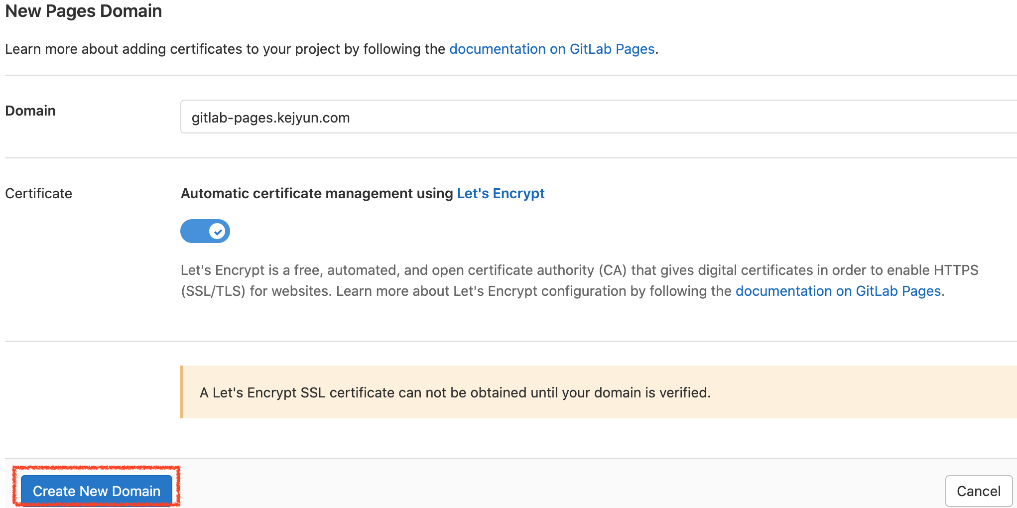 GitLab Pages