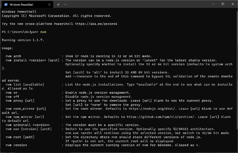 Featured image of post NVM install node.js on Windows 10